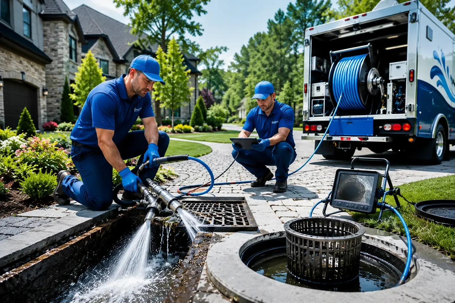 Local outdoor drain cleaning professionals in Andrews, SC