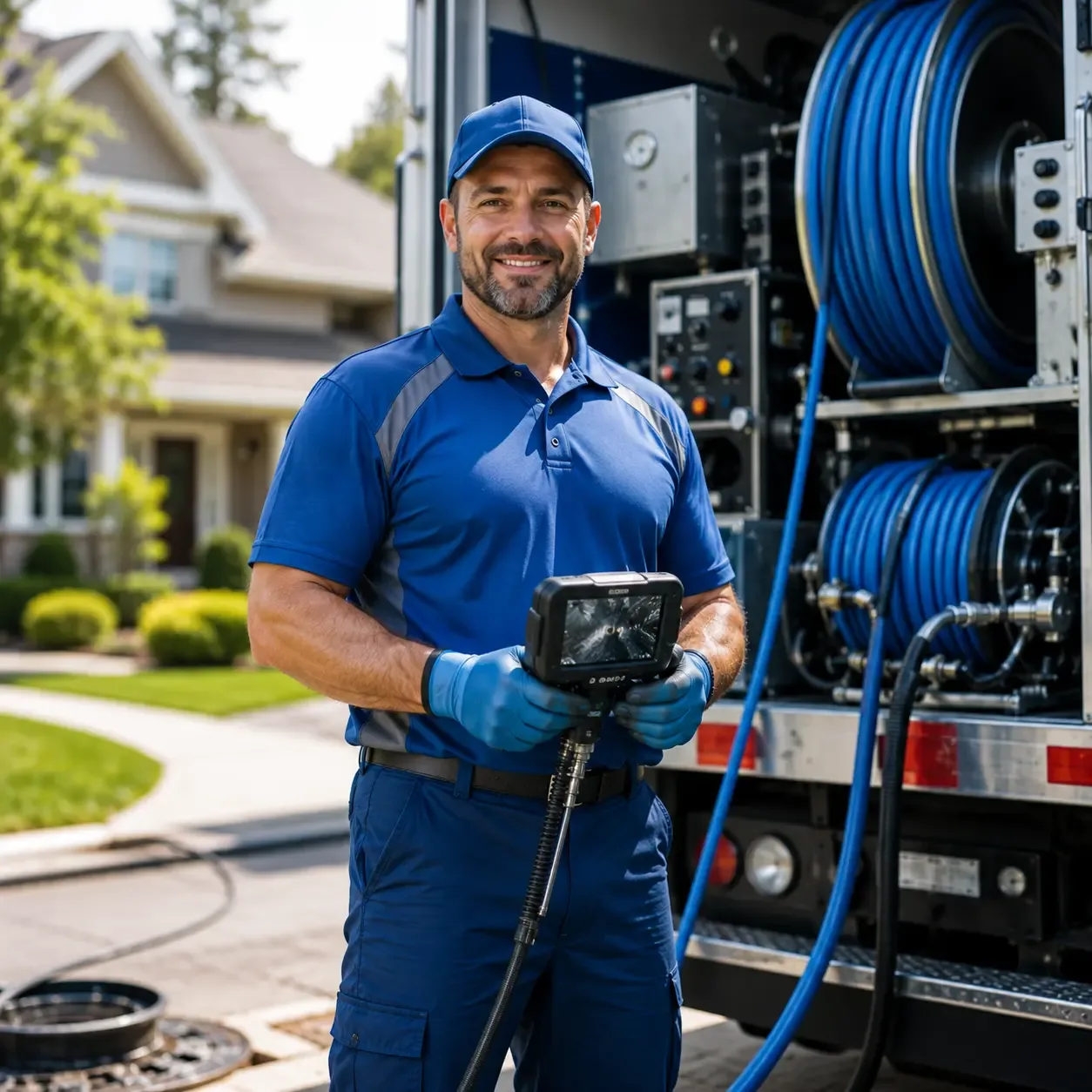 Local outdoor drain cleaning specialists in Andrews, SC